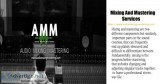 Online Mixing and Mastering