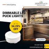 Buy Dimmable LED Puck Lights For Kitchen Lighting