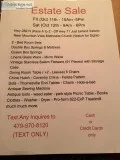 Estate Sale