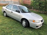 2002 corolla with 4K miles