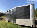 2007 HAULMARK 24 FT SNOWMOBILE TRAILER