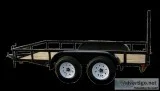 Double Axle Light Duty Landscape
