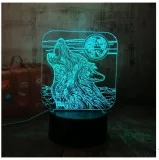 Trendy USB Touch Control Full-moon Night Lamp Available at Shopp