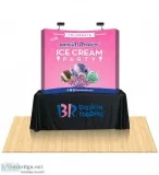 Portable And Curved Trade Show Pop Up Displays  Los Angeles