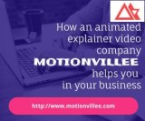 How an animated explainer video company helps you