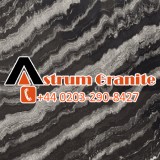 Buy Agatha Black Granite Kitchen Worktops - Astrum Granite