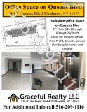 Office Space on 2nd Fl for Rent 600-2500sqft on Queens Blvd