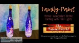 Folsom Family Room 1127 Winter Wonderland Bottle Painting with F