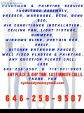   FURNITURE ASSEMBLY  HANDYMAN  PAINTING SERVICE  PLUMBER  ELECT