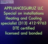 ApplianceGuruz s offering furnace and Ac unit Installs