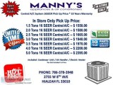 New Central Air Conditioners 16SEER R410a with 10 Years Warranty