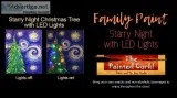 Folsom Family Room 1129 Starry Christmas Tree with LED Lights
