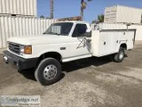 1991 FORD F350 UTILITY TRUCK 5835&nbsp