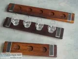 Gorgous Whiskey and Bourbon flight boards