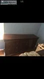 Six drawer Dresser with mirror