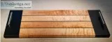 Figured Maple and African Wenge Serving Boards