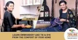 Learn Embroidery Tie and Dye with Hamstech Online