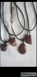 Axinite Necklace
