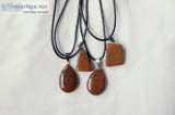 Gold Sandstone Necklace
