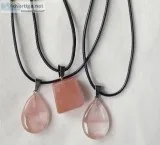 Pink Carnelian Necklace