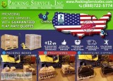 Tampa FL - Crating and Shipping  Palletizing Furniture - Packing