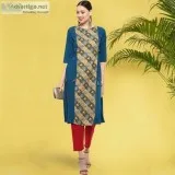 Stylish Kurti Design Buy Neck Designer Kurta Online at Best Pric