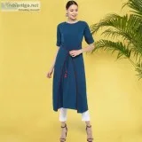 Long Kurti Design  Best Janasya Designer Kurtis - Suits For Wome