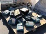 APPROX. (12) DC24SA MAKITA BATTERY CHARGERS (2) QUI Q BATTERY CH