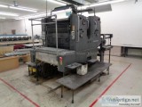 1991 Heidelberg Sordz-2 color printing press for sale