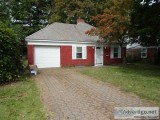 Cute brick ranch with one car garage  driveway for 2 cars. The f