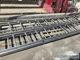 (2) 14  ALUMINUM HOOK LADDERS 24  ALUMINUM EXTENSION LADDER