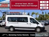 Used 2018 FORD TRANSIT WAGON 350 XLT MEDIUM ROOF 12 PASSENGER fo