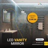 Save on Your Utility Bills by Using LED Vanity Mirrors For Bathr