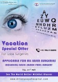 Special Vacation Offer On All LASIK Surgeries  Dr Tony Fernandez
