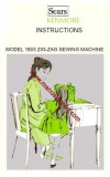 Kenmore 158.1803 Sewing Machine Instruction Manual 1803
