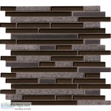 Niagra Interlocking Pattern 8mm Mosaic - Backsplash Tile USA