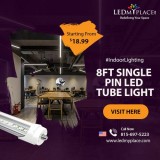 Use 8ft Single Pin LED Tube Light and Brighten Your Indoor Space