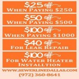 Sewer Line Dallas TX