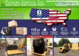 Flagstaff AZ - Wooden Crates  Palletizing Boxes - Packing Servic