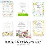 All in one wedding invitations
