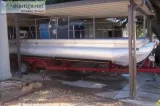 BEST OFFER OVER 5000- FOR 20 FT PONTOON BOAT WITH TANDEM TRAILER