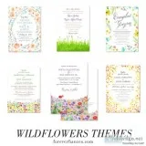 Seeded paper business cards