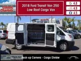 Used 2018 FORD TRANSIT VAN 250 LOW ROOF CARGO VAN for Sale in Sa