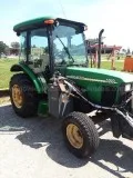 2001 John Deere Model 5520 Tractor wSweeper Attachment