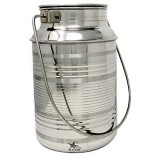 Nutristar Stainless Steel Milk Storage Can Milk Canister Capacit