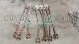 OPEN SPELTER SOCKET CABLE ASSEMBLIES 41&quot LONG