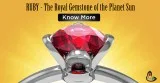 Ruby Gemstone  Manik Stone  Ruby Stone Benefits  Manikya Stone