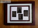 Framed 1800 s Tintypes