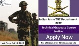 Indian Army TGC Recruitment 2020 Technical Graduate Course 131 N
