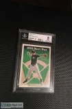 Derek Jeter 1993 Topps Gold RC Graded 8